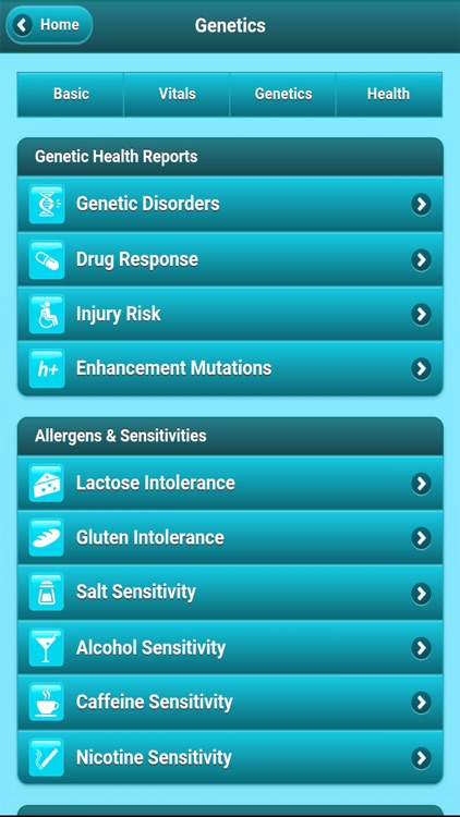 DNA Health Tracker