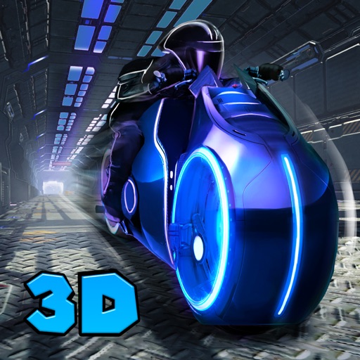 Light Bike: Neon Riptide Racing 3D Full