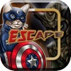 Superhero Escape From Loki Cat "for Marvel World "