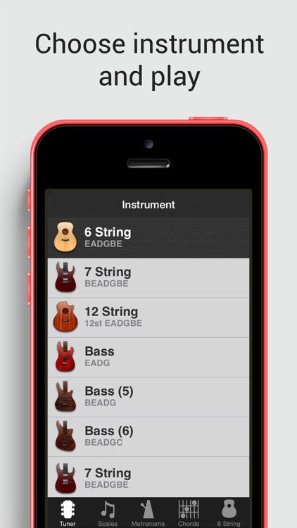 GuitarToolkit - tuner, metronome, chords & scales screenshot-4