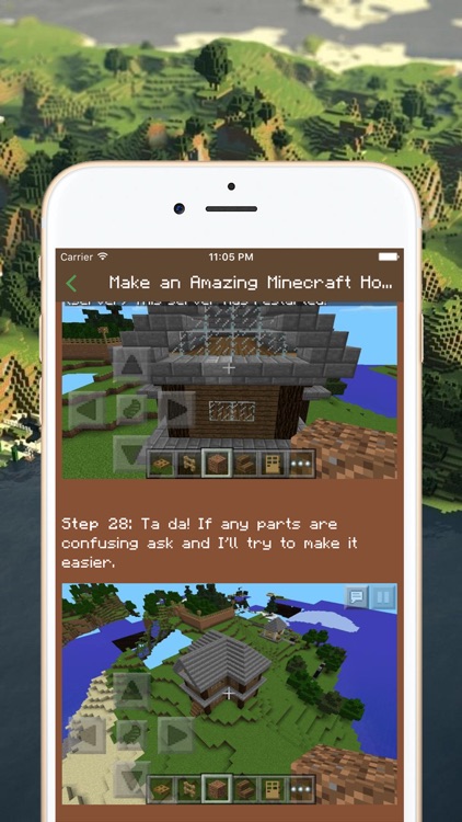 Free MC House Guide for Minecraft PE