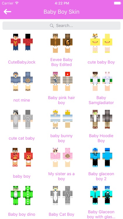 Baby Skins - Best Skins for Minecraft PE Edition