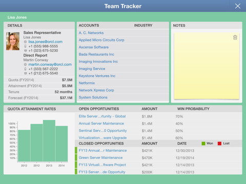 Oracle Mobilytics screenshot 4