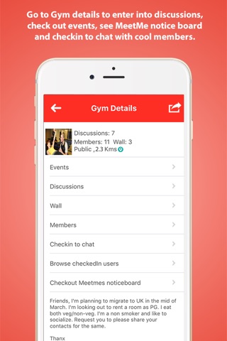 GymSocial - #1 App to find and date Fit people! screenshot 4