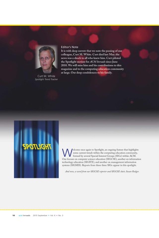 ACM Inroads Magazine screenshot 4