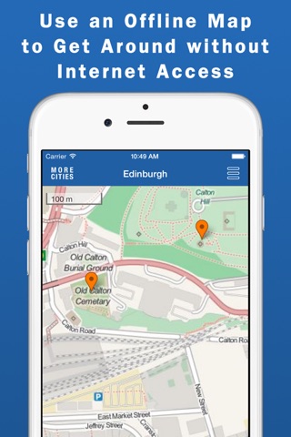 Edinburgh Travel Guide & Offline Map screenshot 2