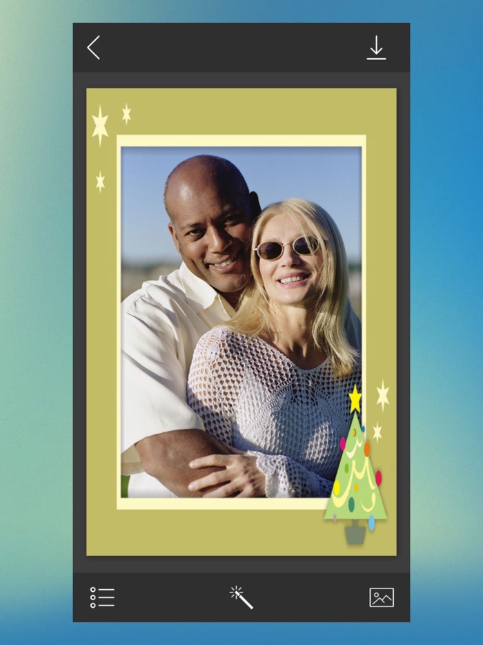 Xmas Tree HD Frame - Creative frames Maker
