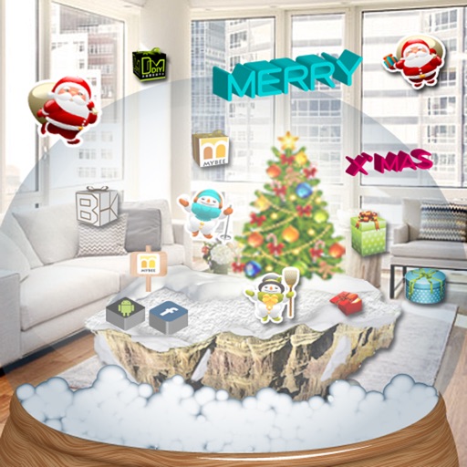 Christmas Snow ball VR AR iOS App