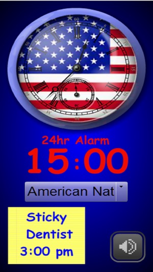 3D American Analogue Alarm Clock
