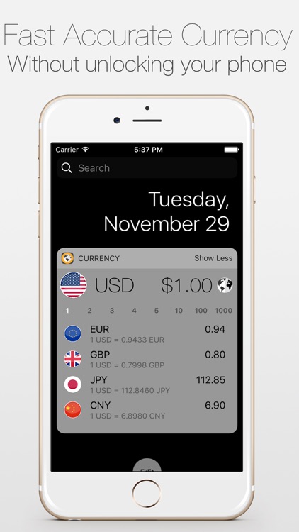 Currency Today - Global Currency Convertor Widget