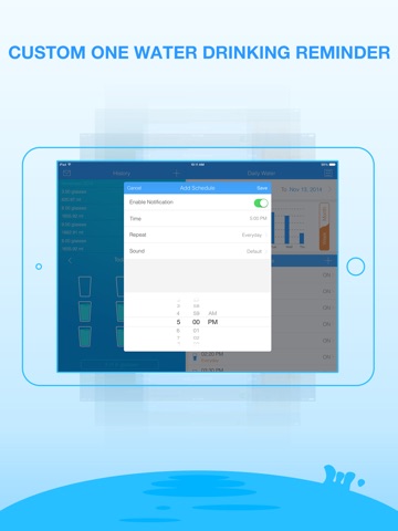 Daily Water Pro for iPad screenshot 3