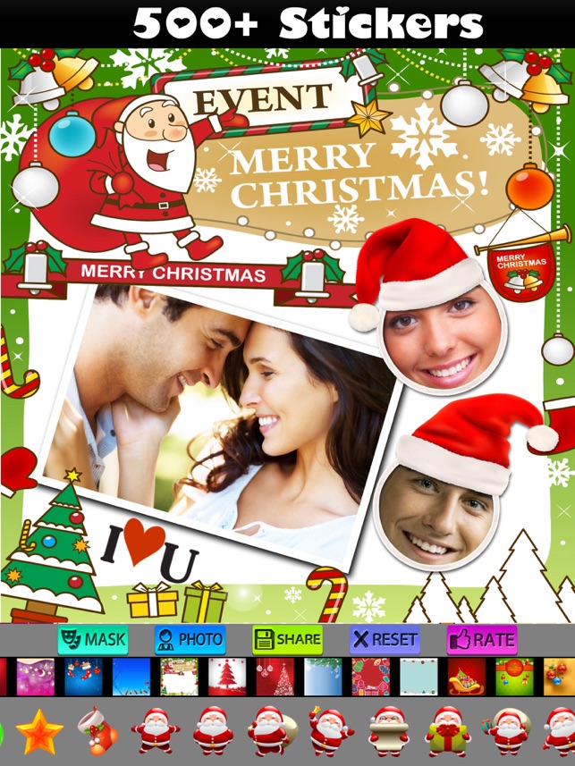 ‎Instant Christmas Frames Screenshot