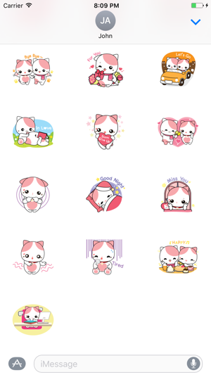 Lovely Kitten Sticker(圖3)-速報App