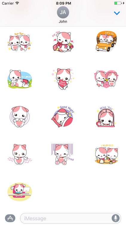 Lovely Kitten Sticker