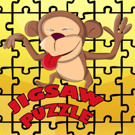 Adventure Monkey Jigsaw Puzzles for Kids Icon
