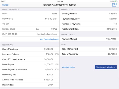 Preferred Payment Plans screenshot 2