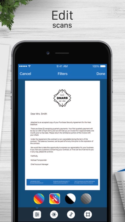 Turbo Scanner - PDF Scanner for Documents Receipts screenshot-4
