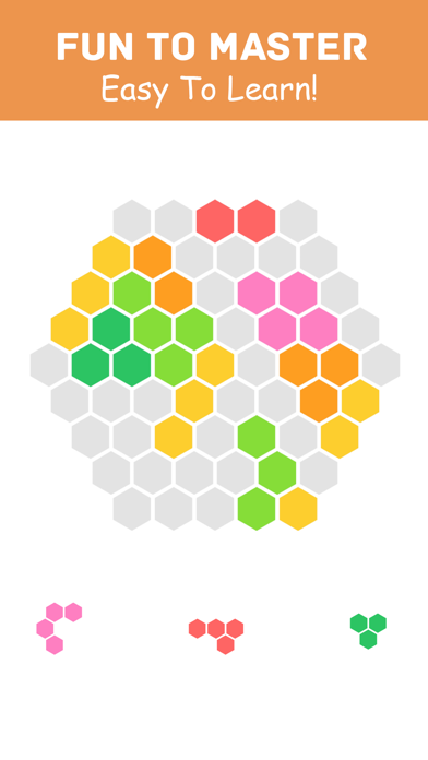 Six Hexes - Free game of hexagon blocks screenshot 2