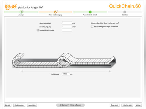 e-chains® expert (60 m) screenshot 2