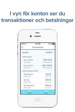 Nordea Business FI screenshot 2
