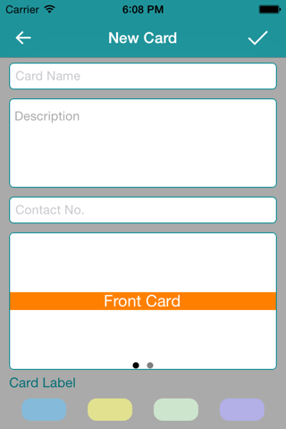 Business Card vault Lite screenshot 3