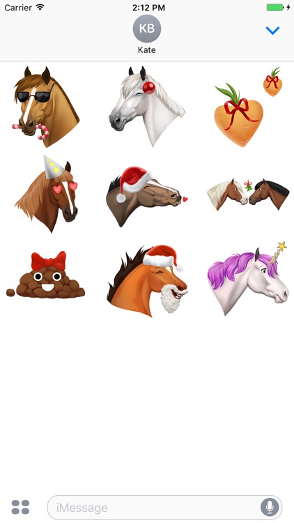 Star Stable Christmas Stickers