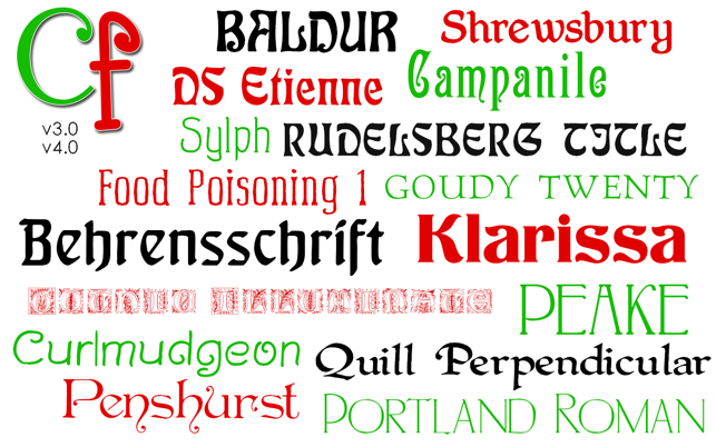 Free Fonts - Christmas Collection