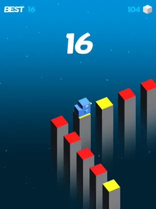 Immagine dello schermo 1 Color Cubo Salto Caída Por Juegos iphone