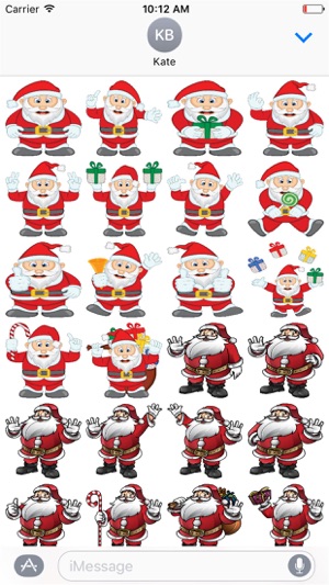 Merry Christmas Stickers for iMessage(圖2)-速報App