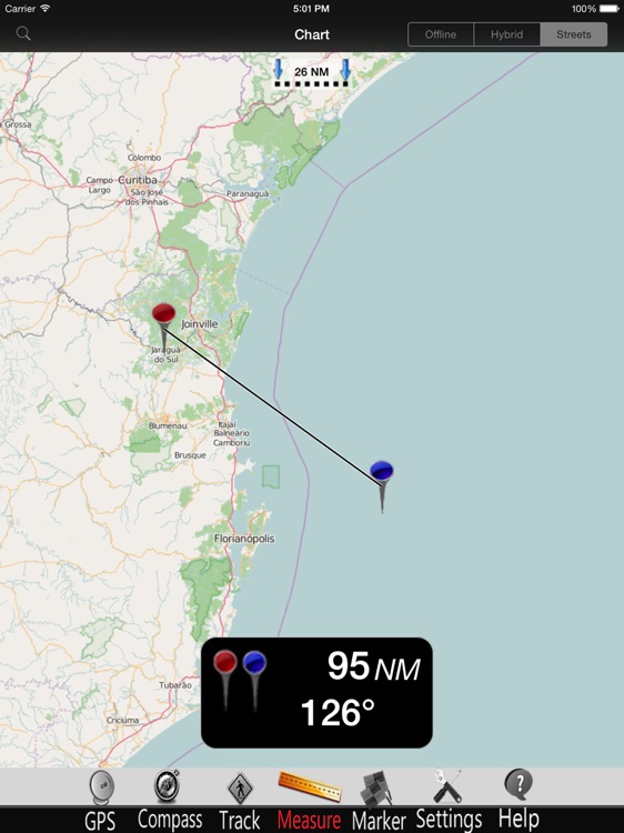 Urugua Sao Paulo GPS Chart Pro screenshot-3