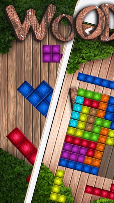 How to cancel & delete Wood Block Puzzle - Best Brick Match.ing Game from iphone & ipad 1