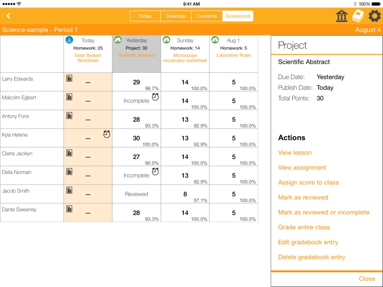 CanaryFlow Teacher from Canary Learning screenshot-4