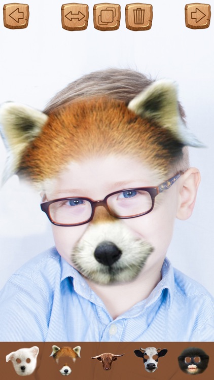 Animal Face Selfie Editor Snap Stickers Photo App