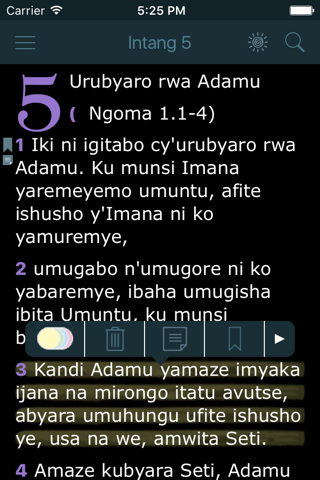 Kinyarwanda Bible. Biblia Yera screenshot 2