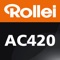 The App "Rollei AC 420" is a program which allows you to remotely control your Rollei Actioncam 420