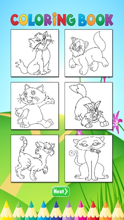 Cats Coloring Book - Activities for Kids