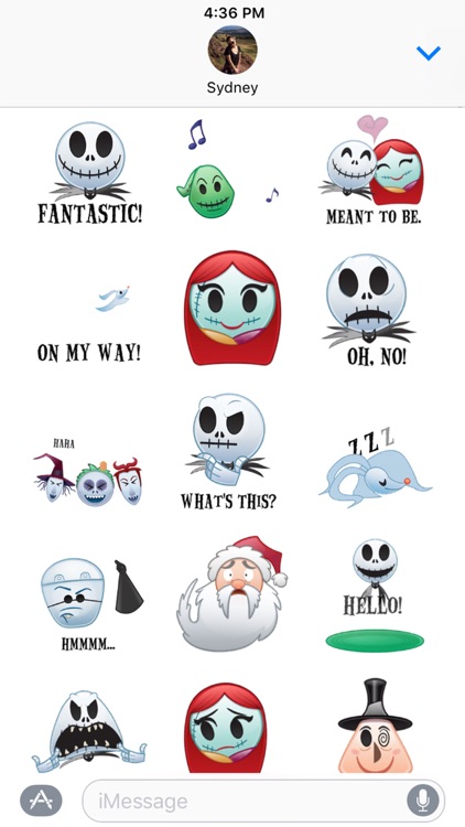 Disney Stickers: The Nightmare Before Christmas screenshot-3