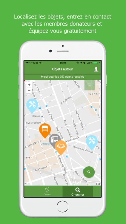 Smart Cycle : annonces de dons et objets trouvés screenshot-3