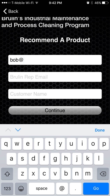 Brulin IMAP Product Selector
