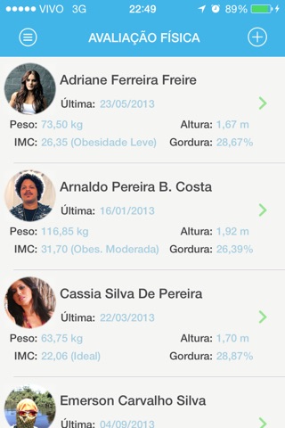 Avaliação Física screenshot 2