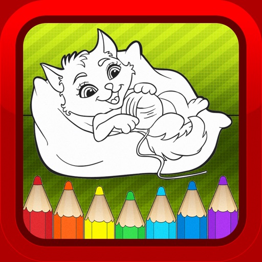   Toddler Coloring Pages Cat  HD