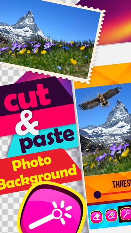 Cut and Paste Photo Background Eraser & Pic Editor