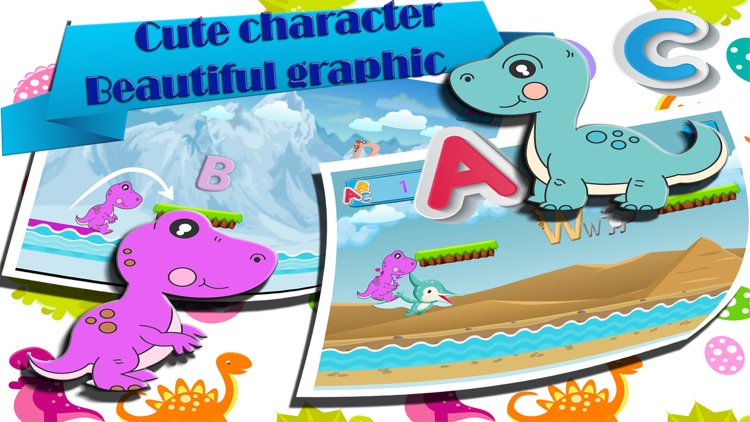 dinosaur learning english basic games for kids V2