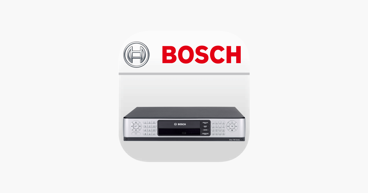 Bosch Dvr Client On The App Store