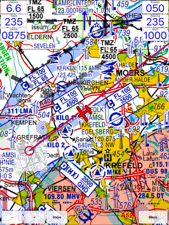 Flymap - Moving Map Systemのおすすめ画像1