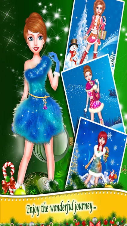 Christmas Princess Salon - Free kids girls games screenshot-4