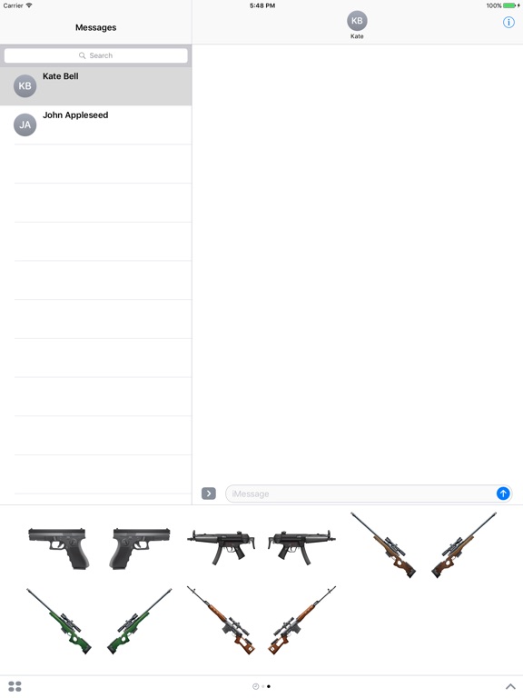 Gun Sticker Pack AppRecs