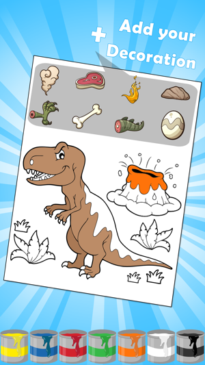 Dino Coloring Adventures Book(圖5)-速報App