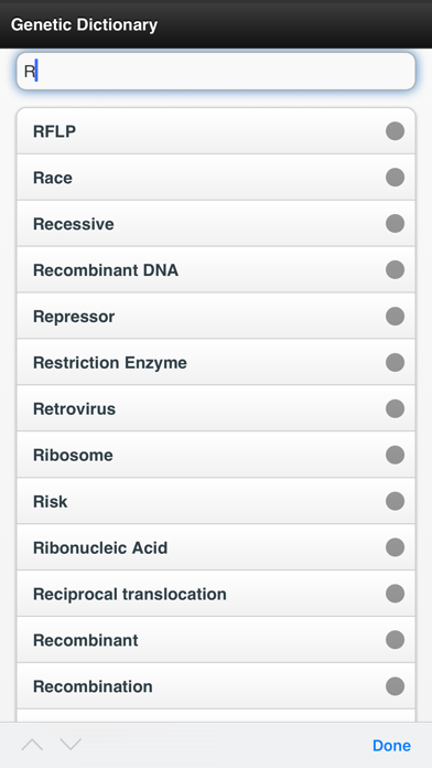 How to cancel & delete Genetics Dictionary Offline Free from iphone & ipad 1