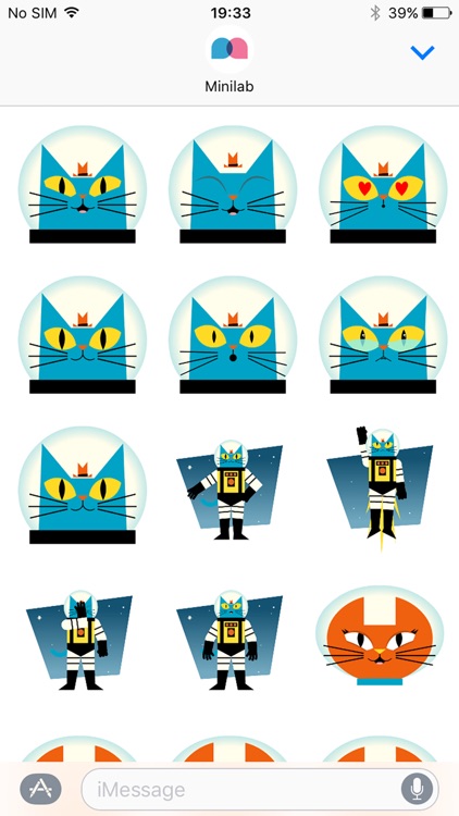 Astro Cat Stickers screenshot-3